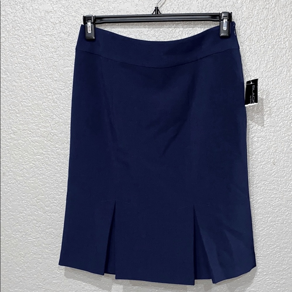 Evan-Picone stretch suit Navy skirt size 4 New